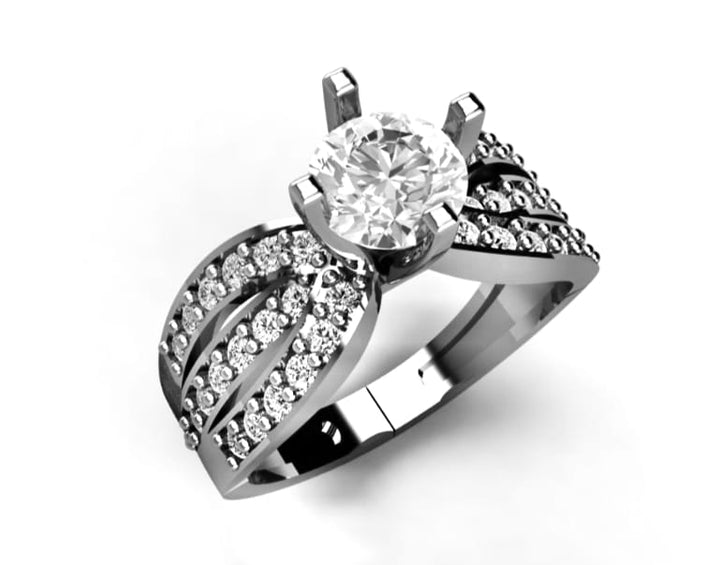 Eternal Grace Designer Solitaire Ring