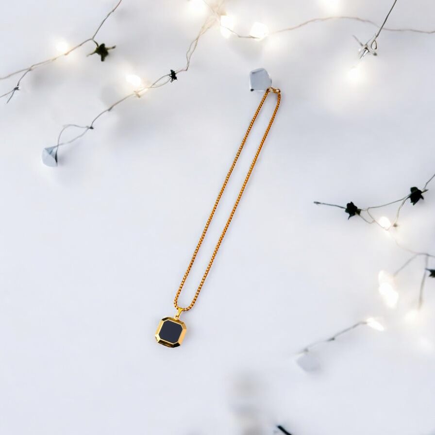 Black Shield Pendant