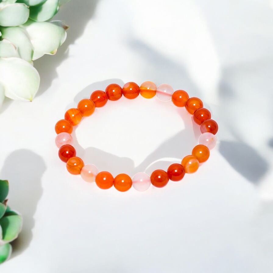 Carnelian Bracelet (Light)