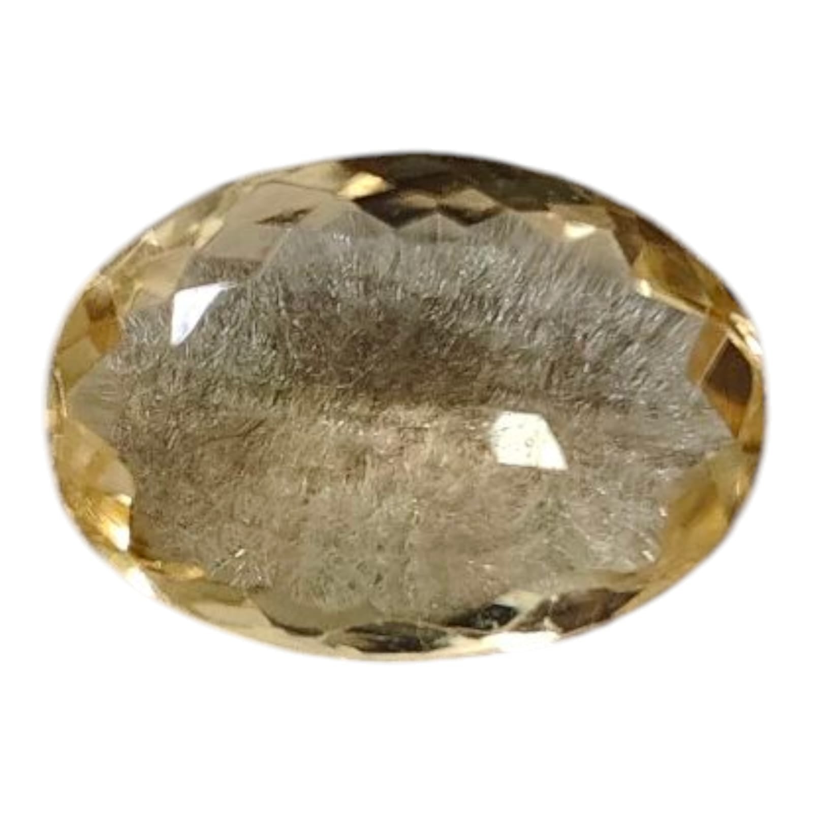 Natural Citrine Gemstone – 5.9 Carats (Oval Cut)