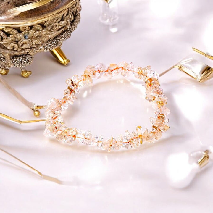 Citrine Chip Bracelet