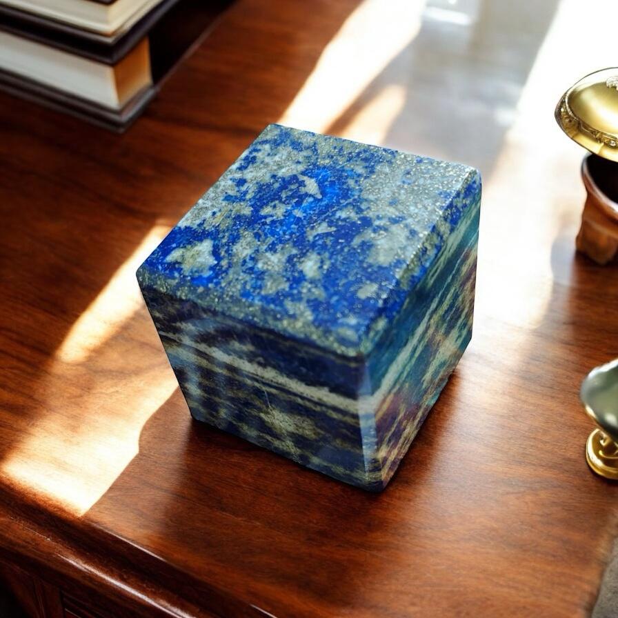 Lapis Lazuli Cube