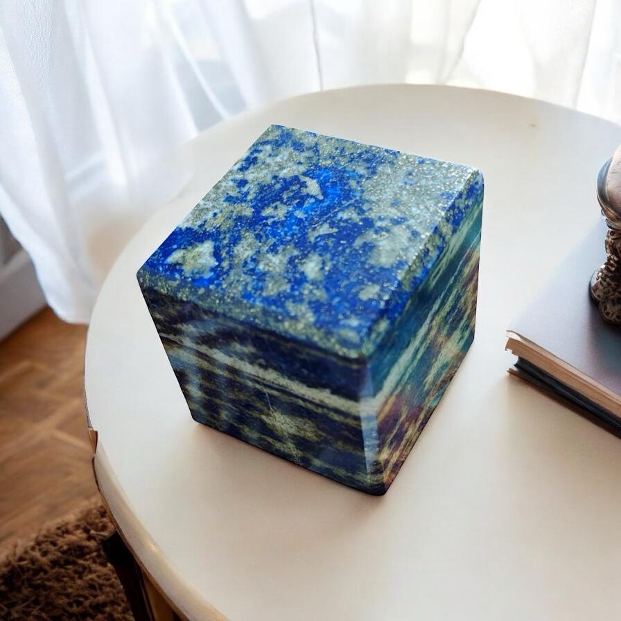 Lapis Lazuli Cube