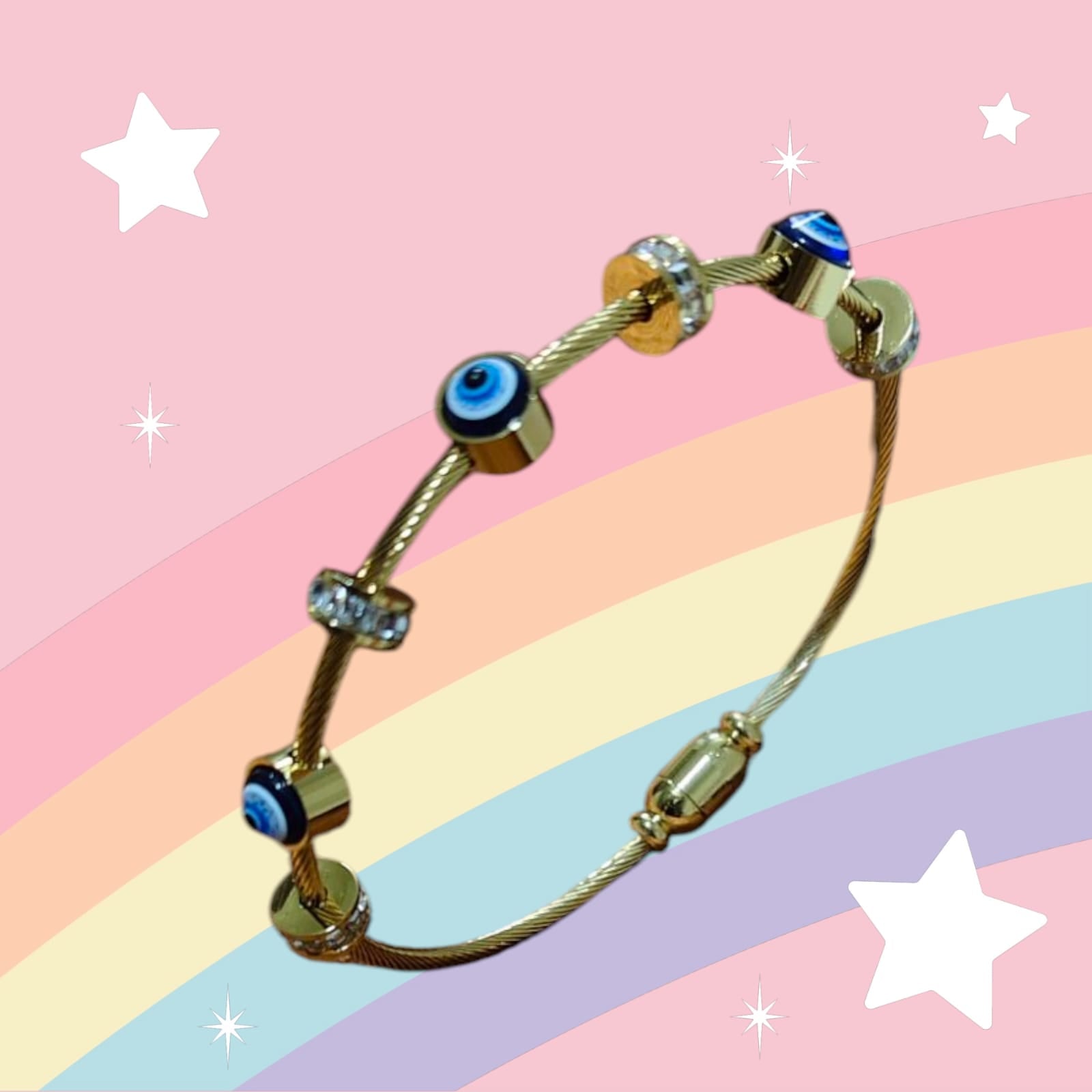 Divine Shield Cable Bracelet