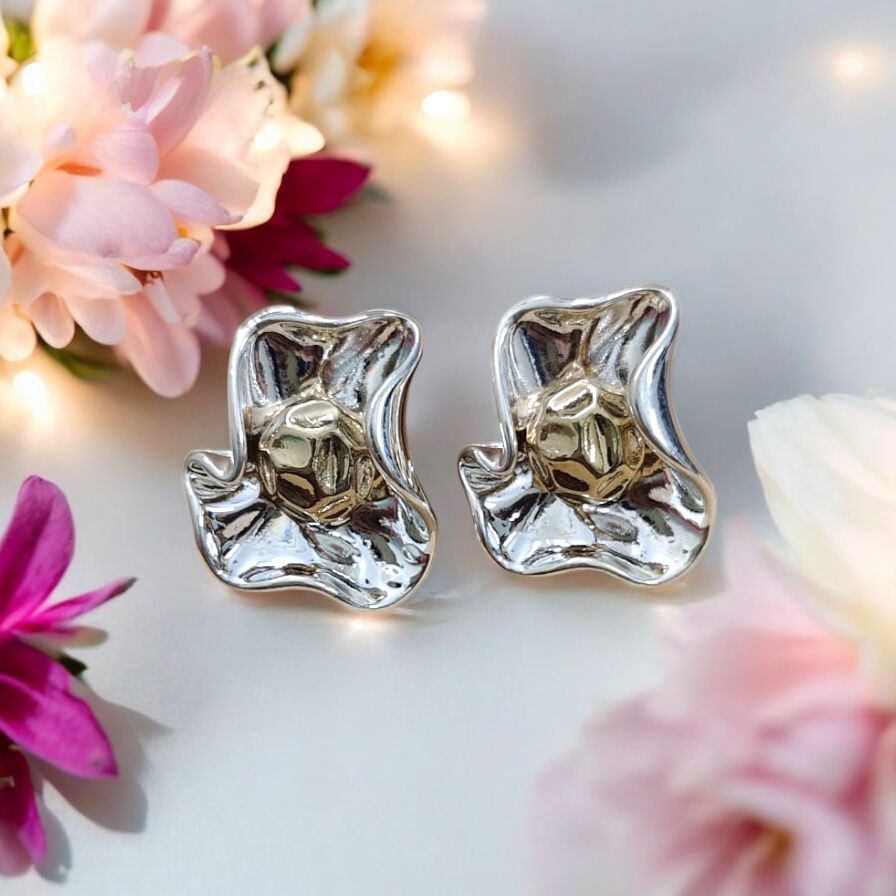 Molten Bloom Metallic Studs