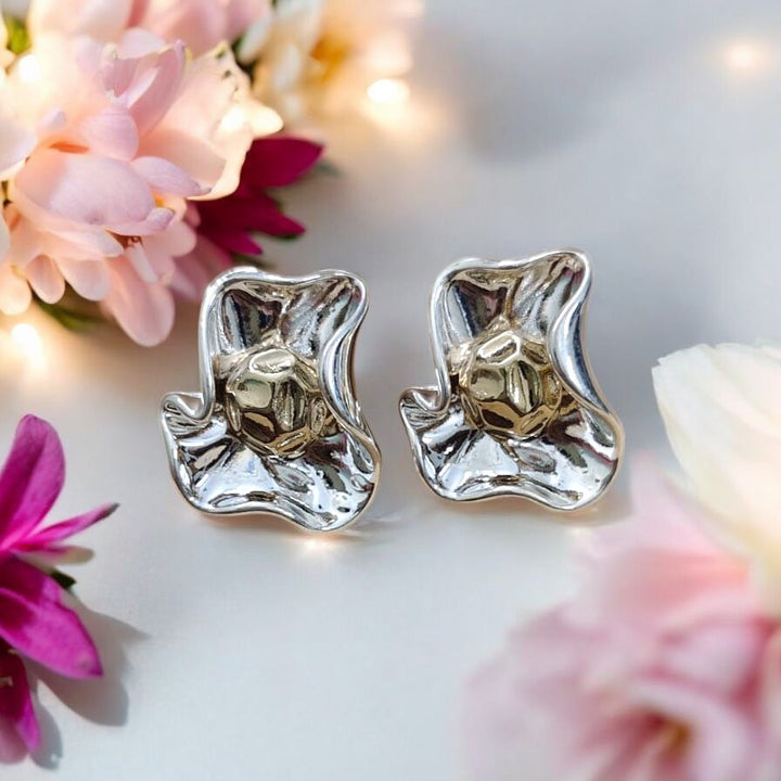Molten Bloom Metallic Studs
