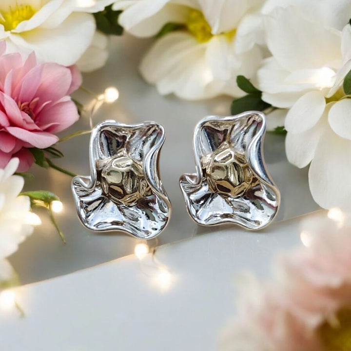 Molten Bloom Metallic Studs