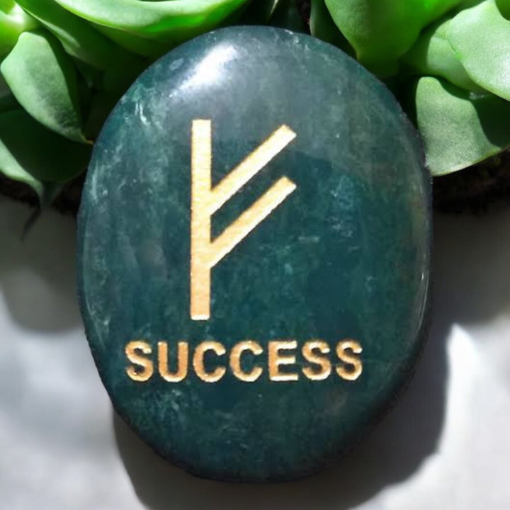 Fehu Money and Success Symbol Coin