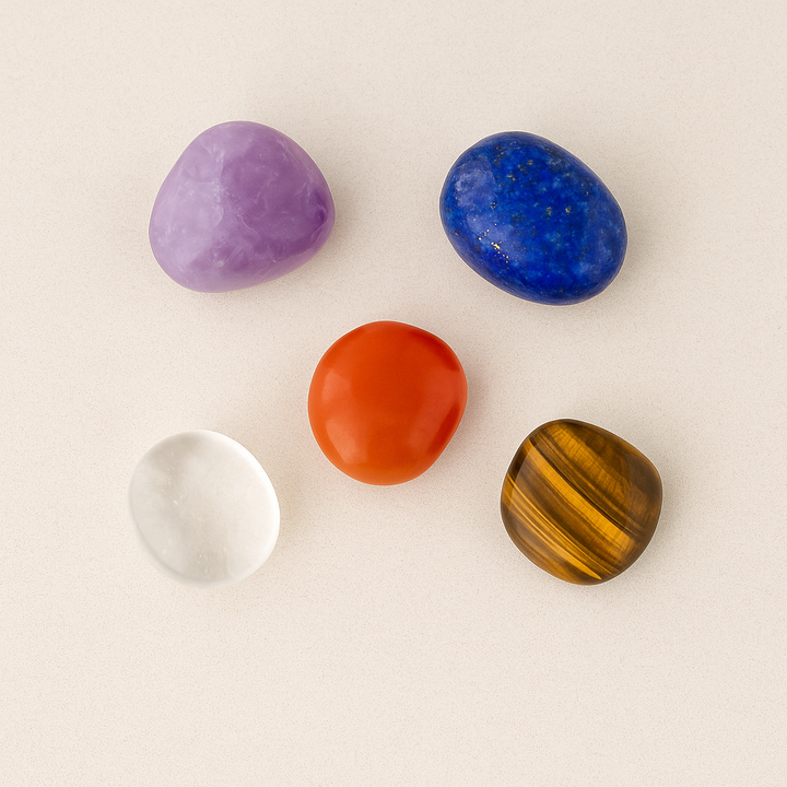 Focus & Concentration Crystal Kit – Tumbled Stones Set