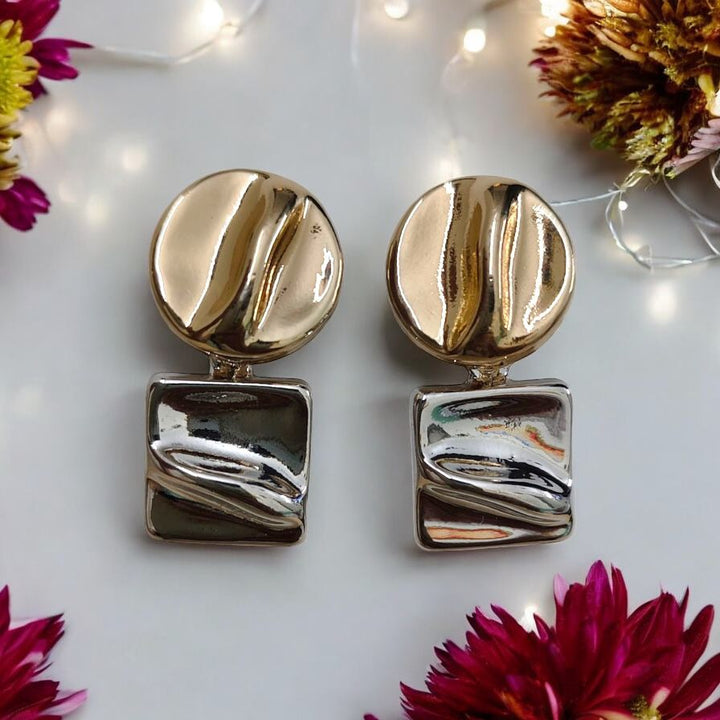 Geometric Luxe Earrings
