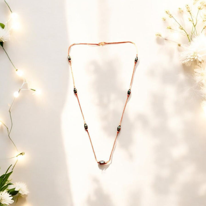 Golden Beaded Harmony Chain