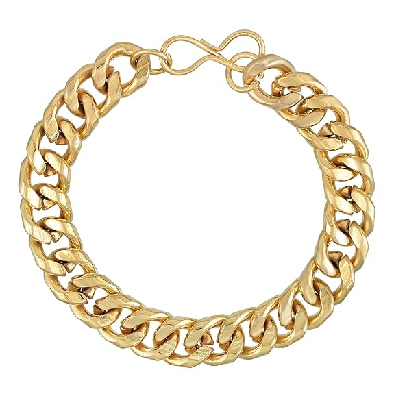 Bold Luxe Cuban Link Bracelet – Gold Finish