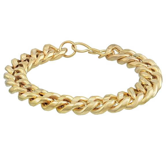 Bold Luxe Cuban Link Bracelet – Gold Finish