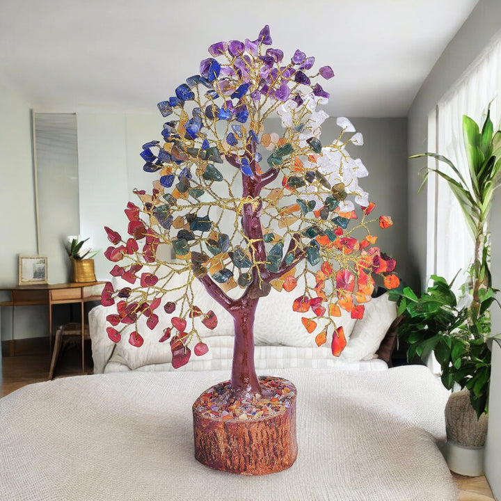 7 Chakra Crystal Tree