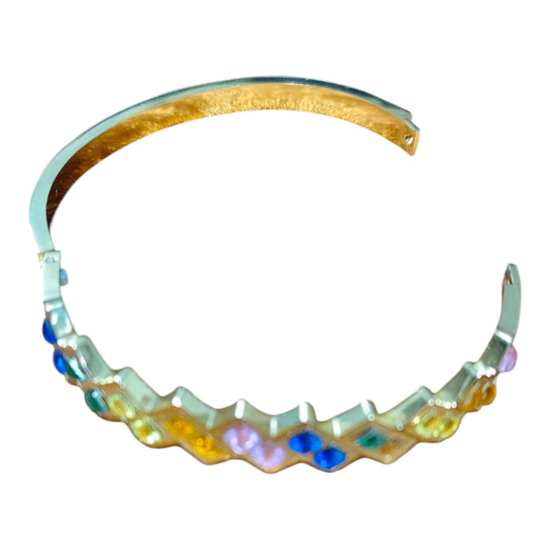 Prism Steps Crystal Bangle