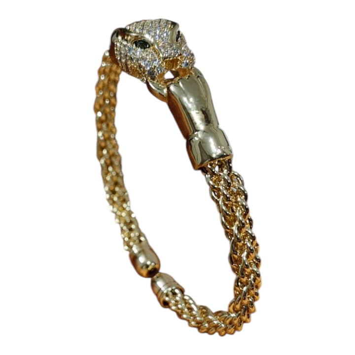 Royale Panther Statement Bracelet