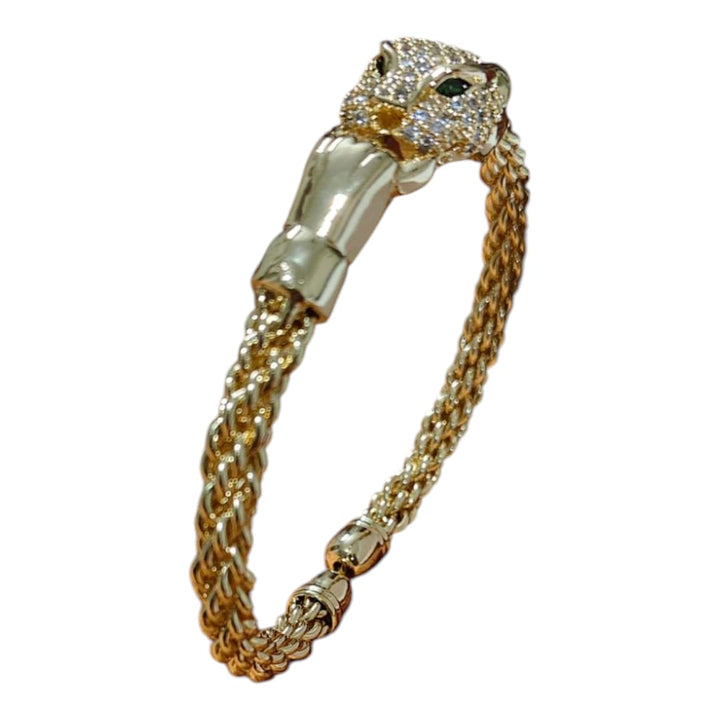Royale Panther Statement Bracelet