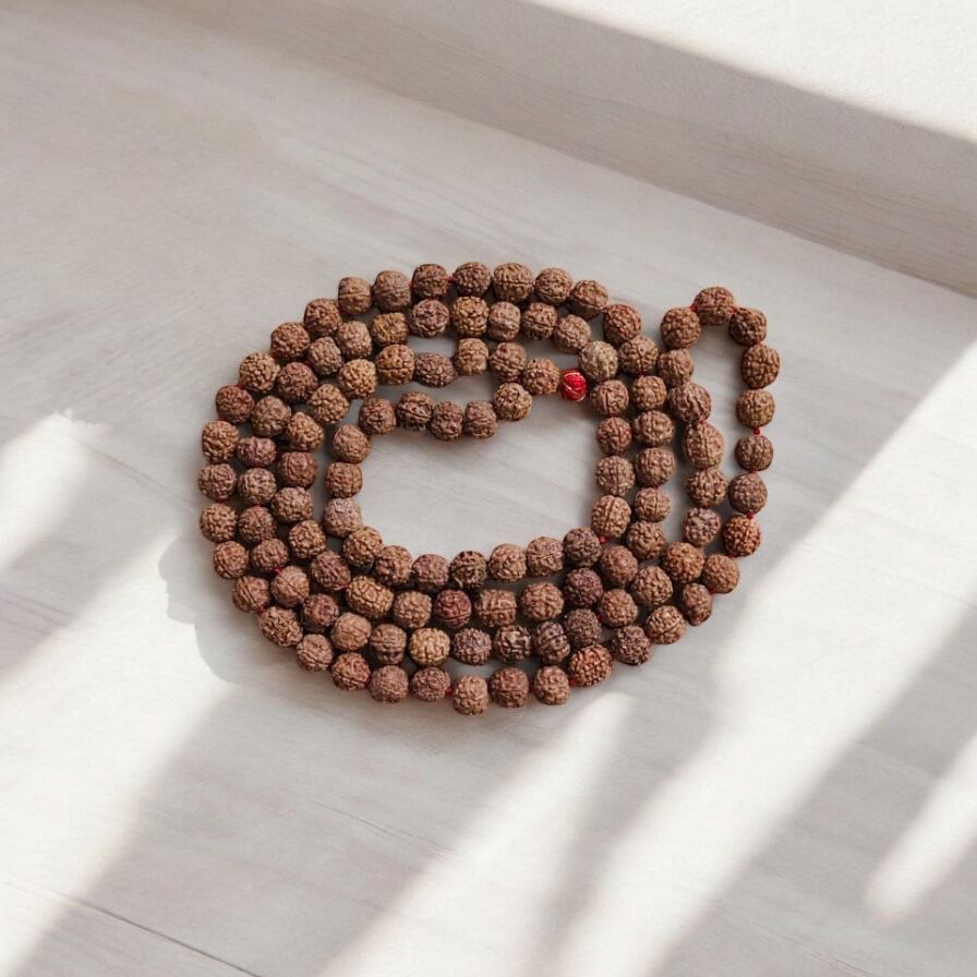 Rudraksha Jaap Mala – 108+1 Big Beads