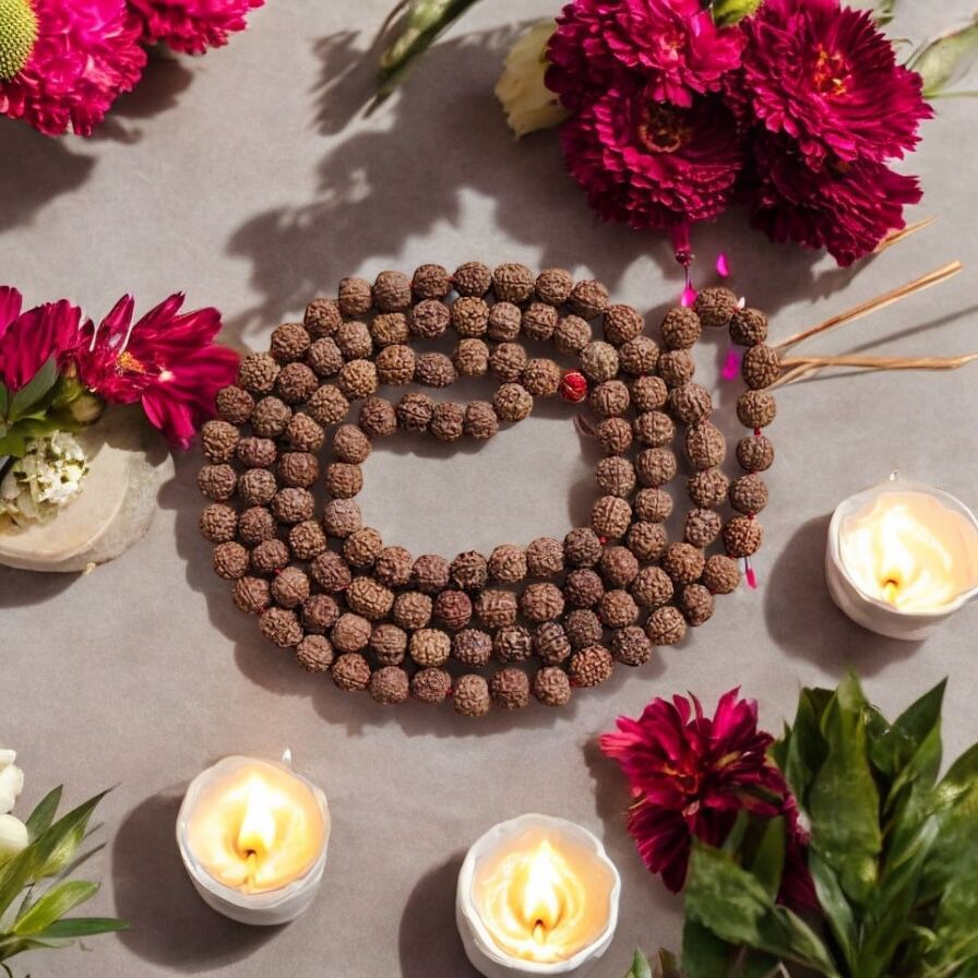 Rudraksha Jaap Mala – 108+1 Big Beads