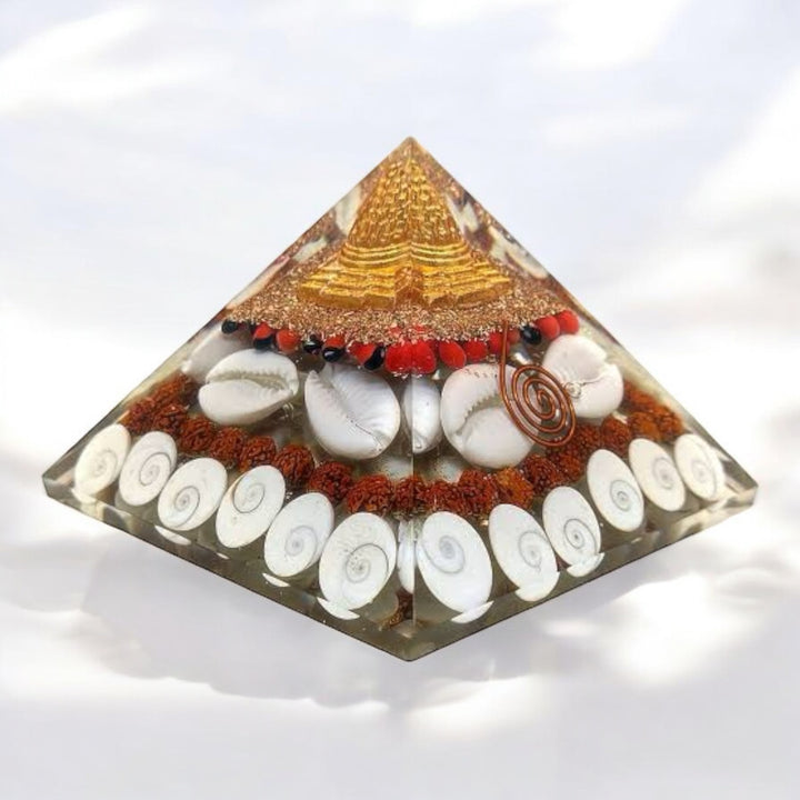 Shree Yantra Orgonite Pyramid