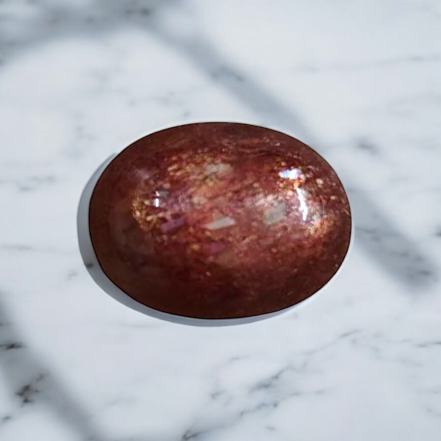 Natural Sunstone – 5.92 Carats (Cabochon Cut)