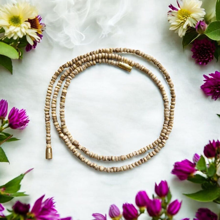 Original Tulsi Kanthi Mala from Vrindavan – One Layer- Small Beads