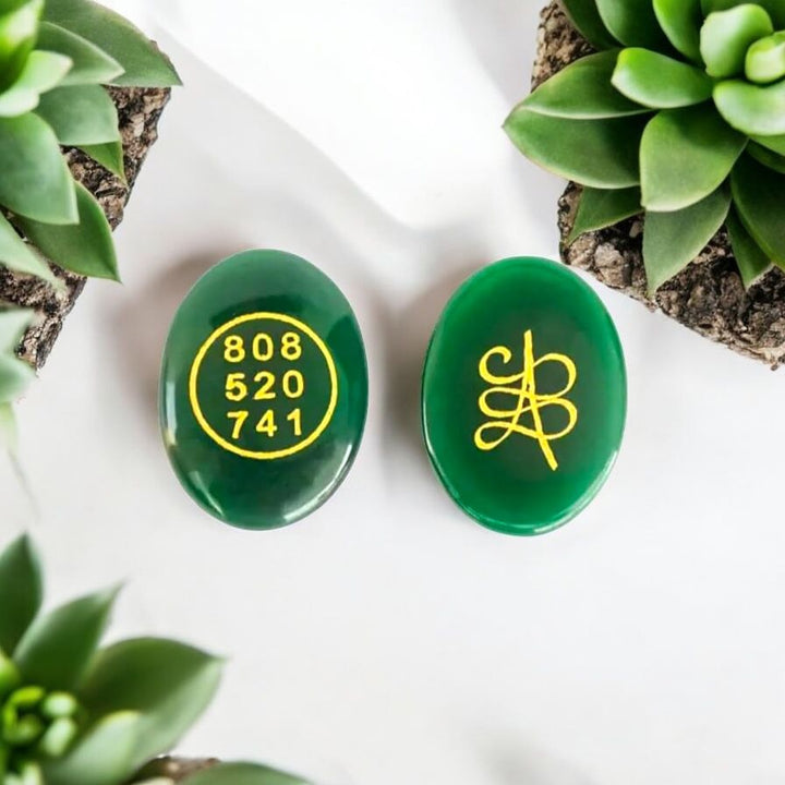 Zibu Symbol & Abundance Code Stone Set