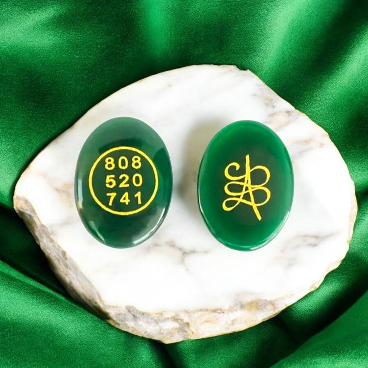 Zibu Symbol & Abundance Code Stone Set