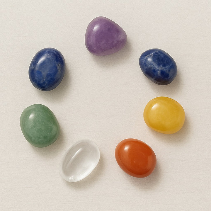 Seven Chakra Crystal Kit – Tumbled Stones Set