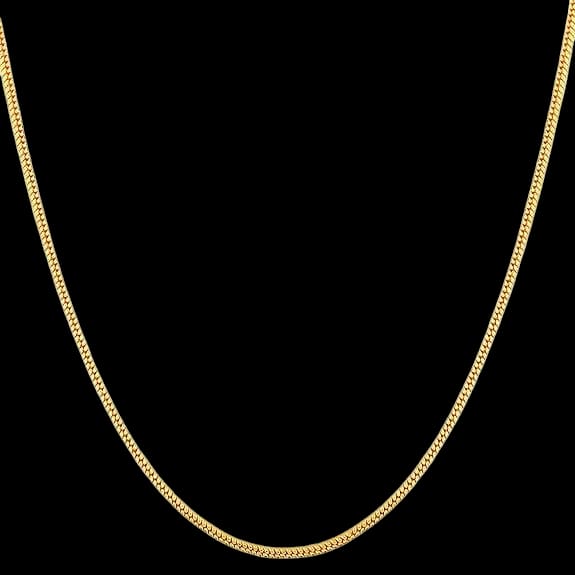 Classic Gold-Tone Sleek Chain