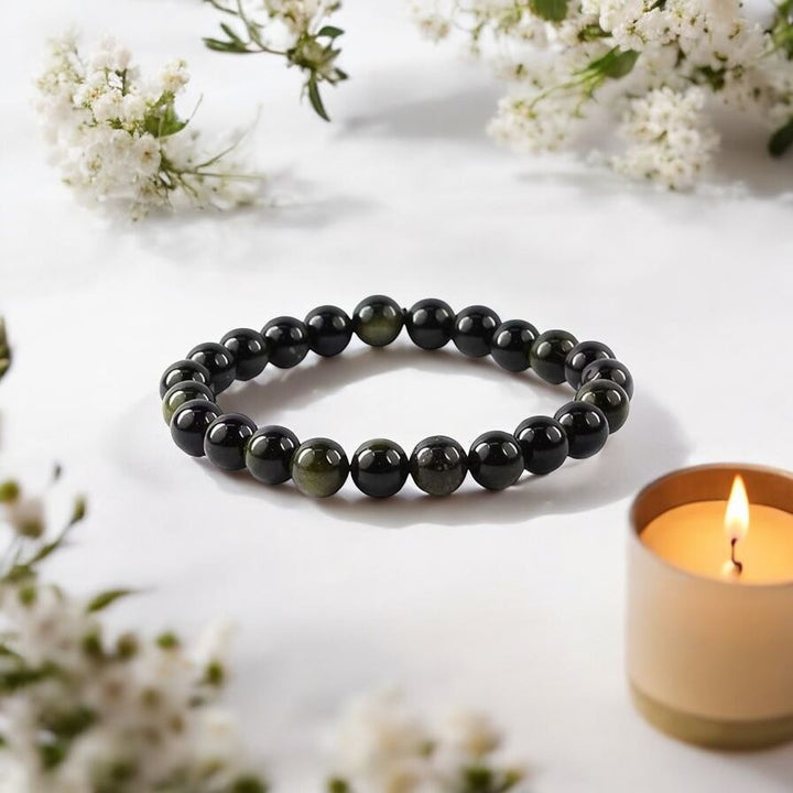 Black Obsidian Bracelet