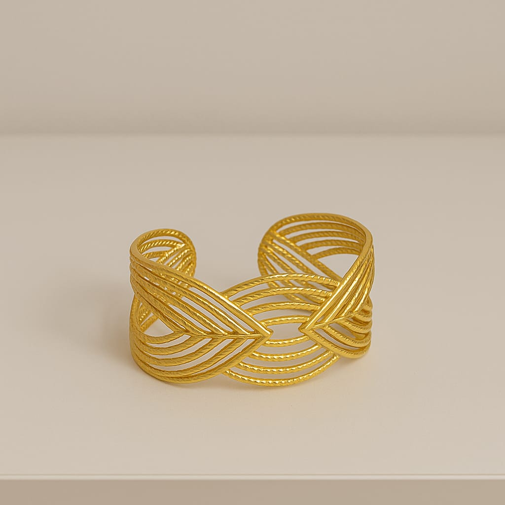 Golden Cuff Bracelet