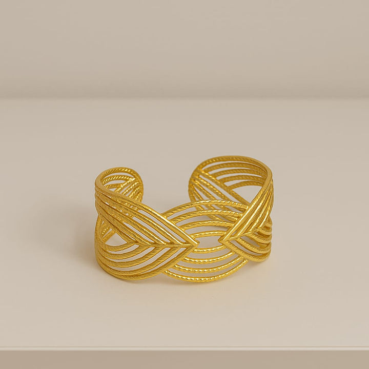 Golden Cuff Bracelet